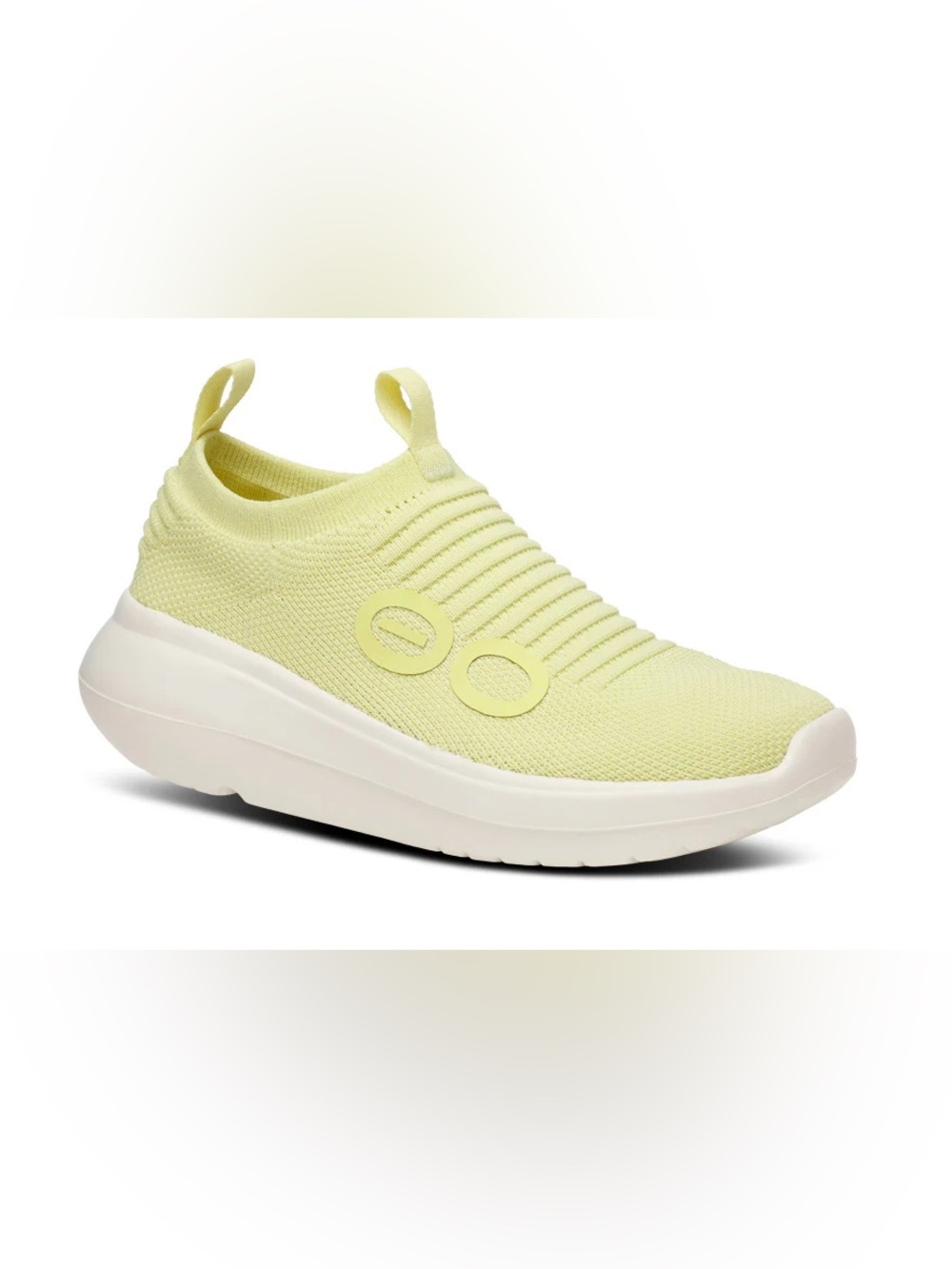 Like New OOFOS OOmy Zen - Lemongrass - 7 / Chalk & Lemongrass